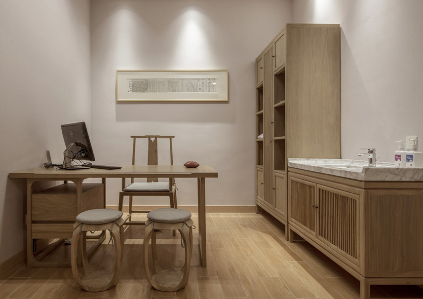 中醫(yī)桌、中醫(yī)椅、鼓凳